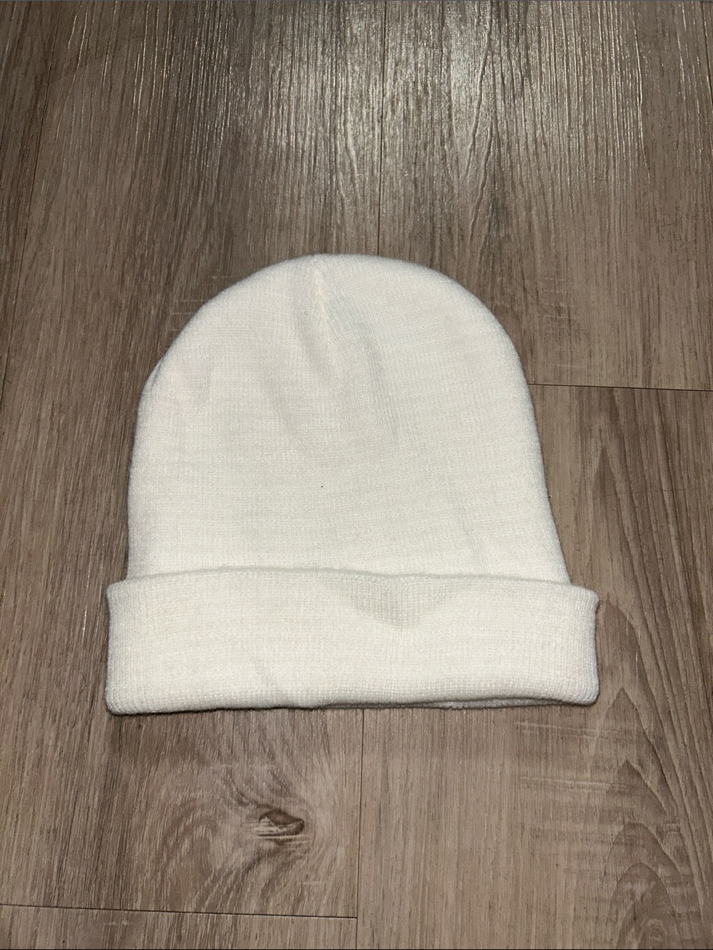 Classic Knit Beanie in Cream